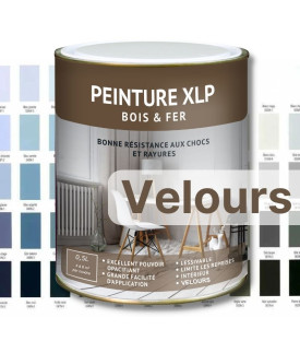 PEINTURE BOIS ET FER XLP VELOURS - NEUTRE