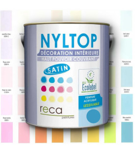 PEINTURE INTÉRIEURE SATIN - PASTEL