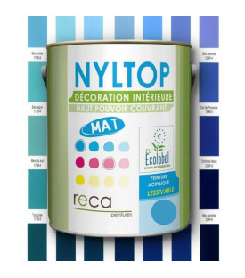 PEINTURE INTÉRIEURE MATE - BLEUE