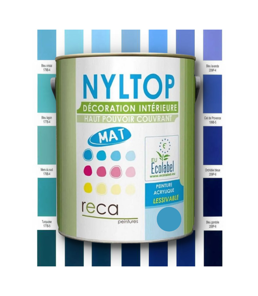PEINTURE INTÉRIEURE MATE - BLEUE