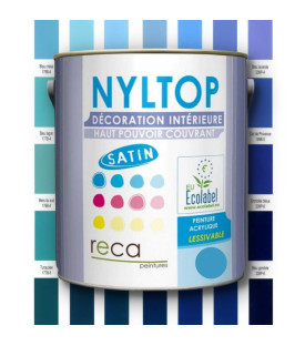 PEINTURE INTÉRIEURE SATIN - BLEUE