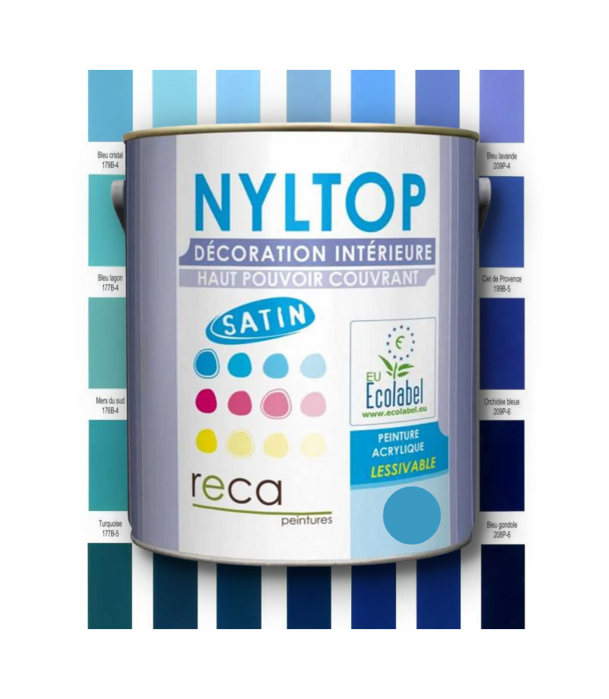 PEINTURE INTÉRIEURE SATIN - BLEUE
