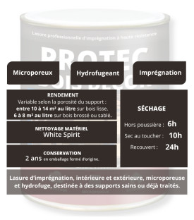 Protect bois décor - caractéristiques